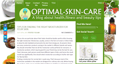 Desktop Screenshot of optimal-skin-care.com